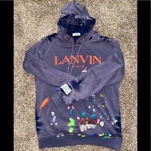 Gallery Dept x Lanvin Paint Splatter Hoodie